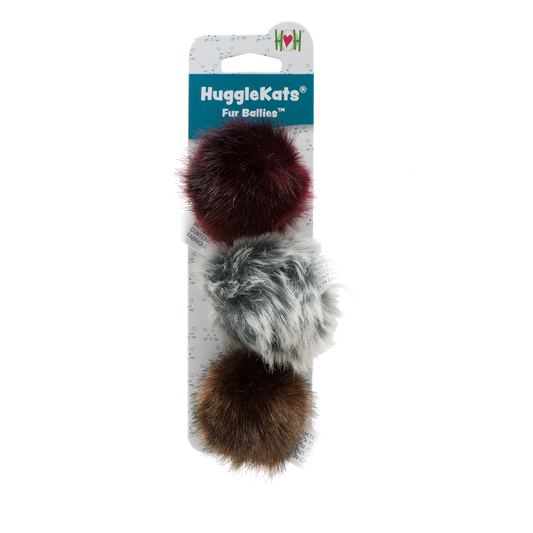 Motion Sensing Fur Ball Interactive Cat Toy Enhances Activity