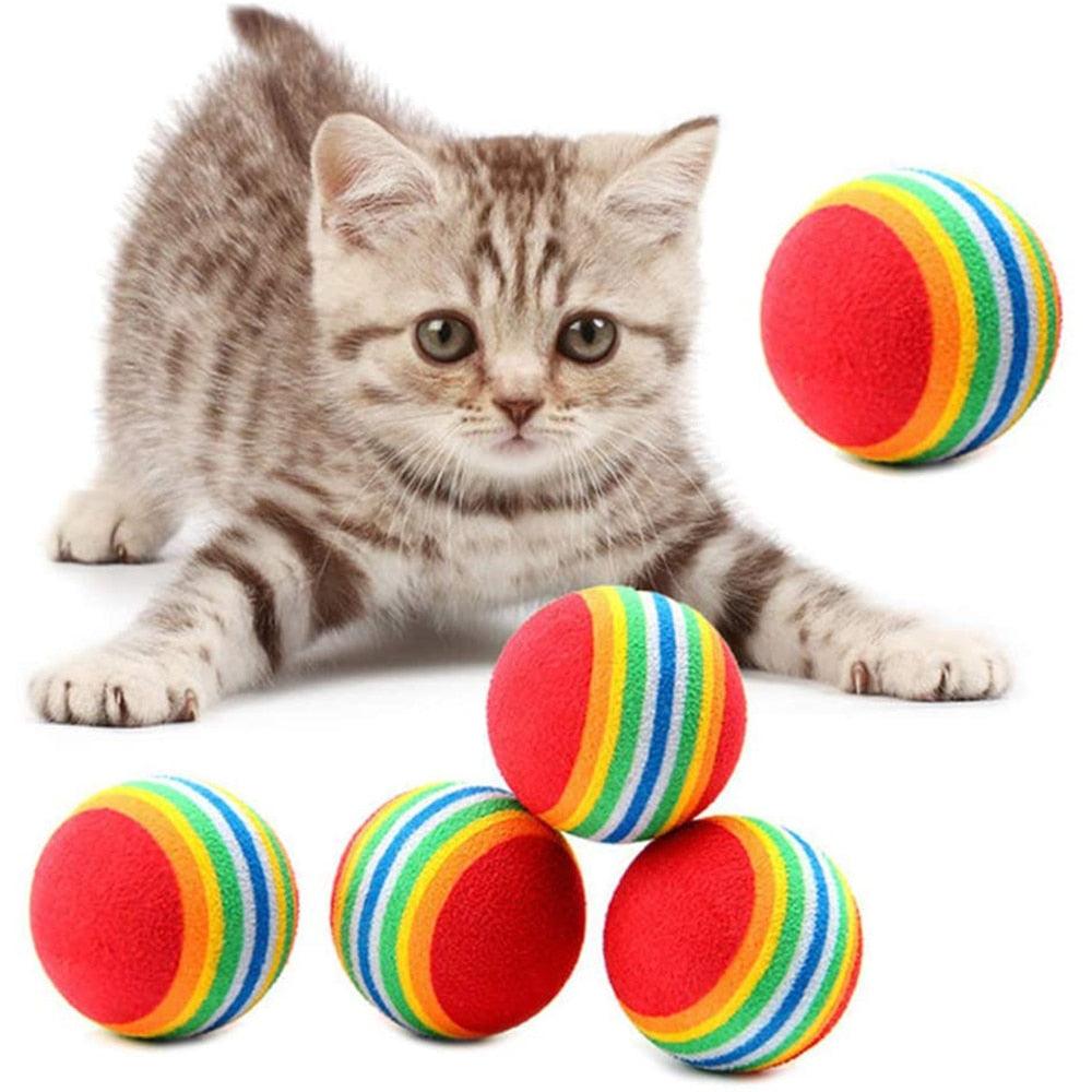 Soft Foam Interactive Cat Toy Ball for Active Indoor Play