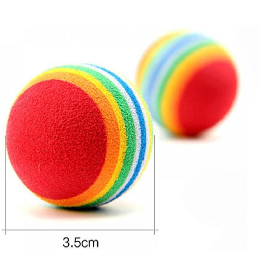 Soft Foam Interactive Cat Toy Ball for Active Indoor Play
