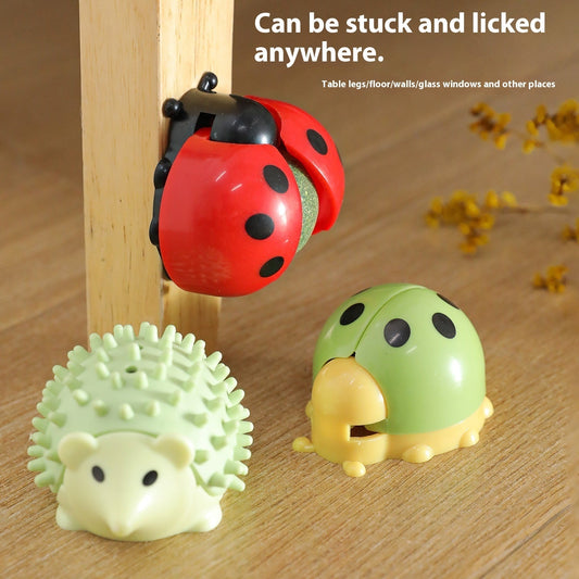 LADYBIRD Licking Music Catnip Ball Toy Decompression Molar